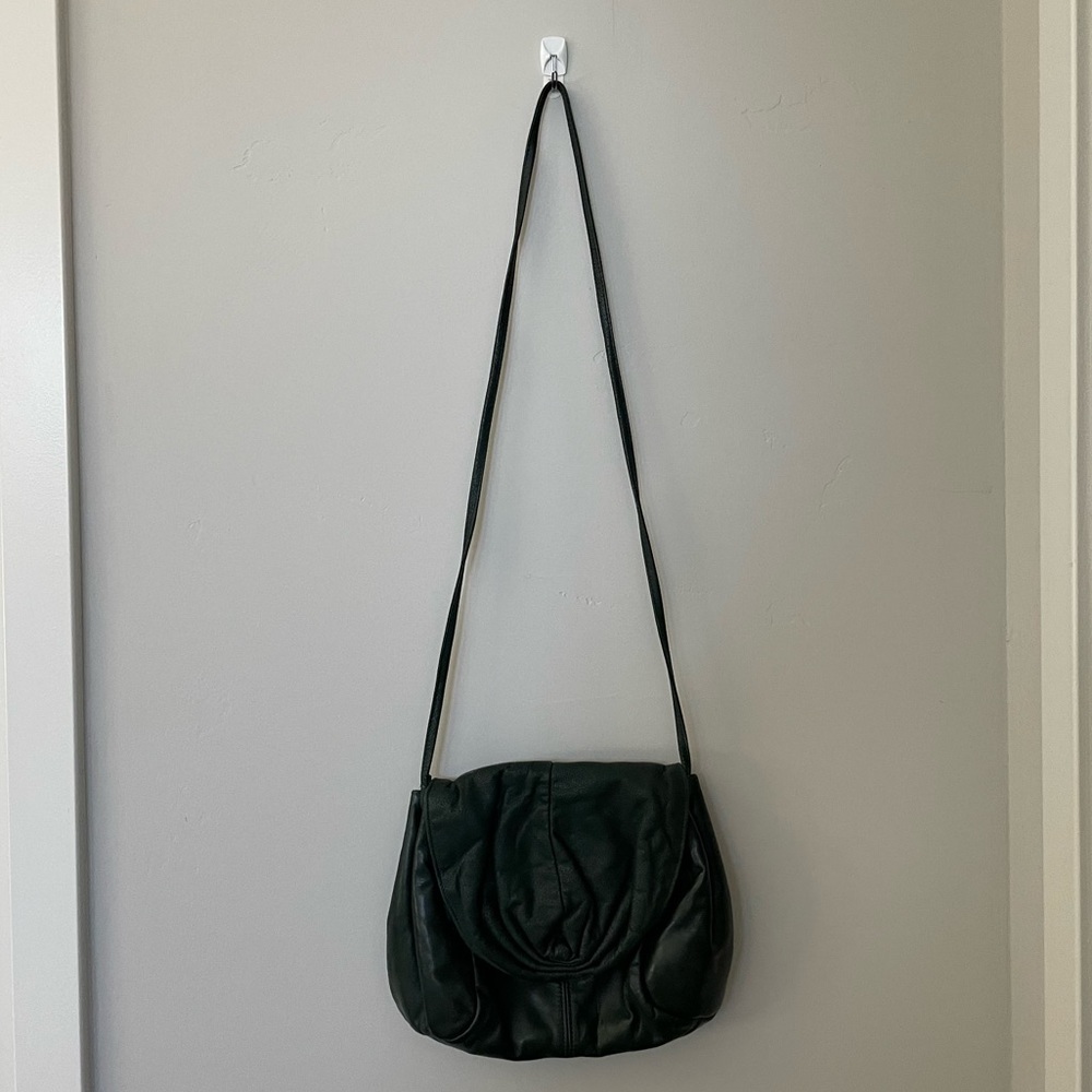 VINTAGE GREEN CROSSBODY BAG